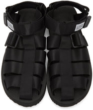 Suicoke Black SHACO Sandals