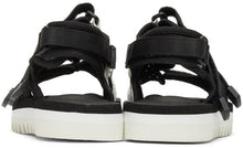 Suicoke Black ZIP-3 Sandals