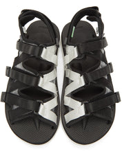 Suicoke Black ZIP-3 Sandals