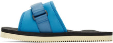 Suicoke Blue PADRI Sandals