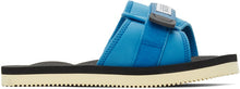 Suicoke Blue PADRI Sandals - Suicoke Blue Padri Sandales - Suricoke Blue Padri Sandals.