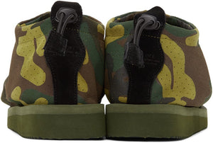 Suicoke Green Camo EVO-ab Sandals