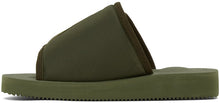 Suicoke Green KAW-CAB Sandals