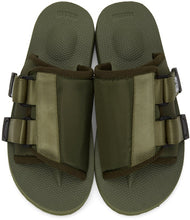 Suicoke Green KAW-CAB Sandals