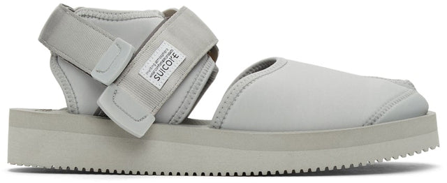 Suicoke Grey BITA-V Sandals - Sandales de suicoke gris bita-v - Suricoke Grey Bita-V 샌들