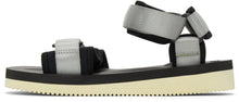 Suicoke Grey CEL-V Sandals