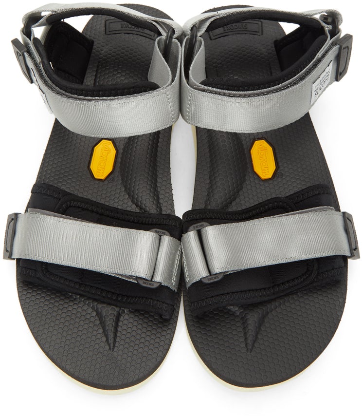Suicoke Grey CEL-V Sandals