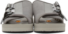 Suicoke Grey KAW-VS Sandals