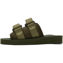 Suicoke Khaki MOTO-CAB Sandals