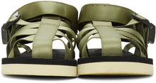 Suicoke Khaki SHACO Sandals