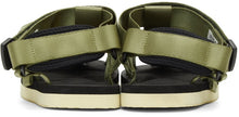 Suicoke Khaki SHACO Sandals