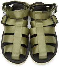 Suicoke Khaki SHACO Sandals
