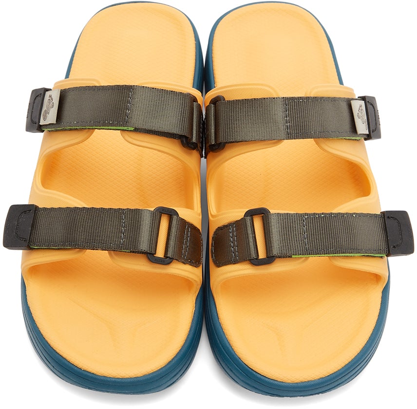 Suicoke Orange ZONA Sandals