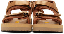 Suicoke Tan WAS-V Sandals