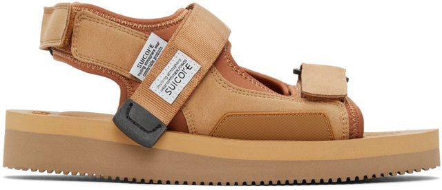 Suicoke Tan WAS-V Sandals - Sandals de suicoke Tan Was-V - Suricoke Tan Was-V 샌들