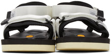 Suicoke White Cel-V Sandals