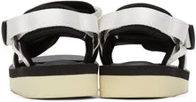 Suicoke White Cel-V Sandals