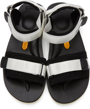 Suicoke White Cel-V Sandals