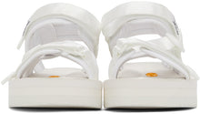Suicoke White KISEE-VPO Sandals