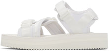 Suicoke White KISEE-VPO Sandals