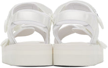 Suicoke White KISEE-VPO Sandals