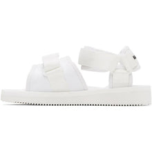 Suicoke White maharishi Edition Kuno Flat Sandals