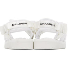Suicoke White maharishi Edition Kuno Flat Sandals
