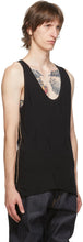 Sulvam Black Darts Tank Top