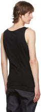 Sulvam Black Darts Tank Top