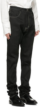 Sulvam Black Straight Jeans