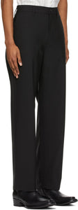 Sunflower Black Wool Soft Trousers