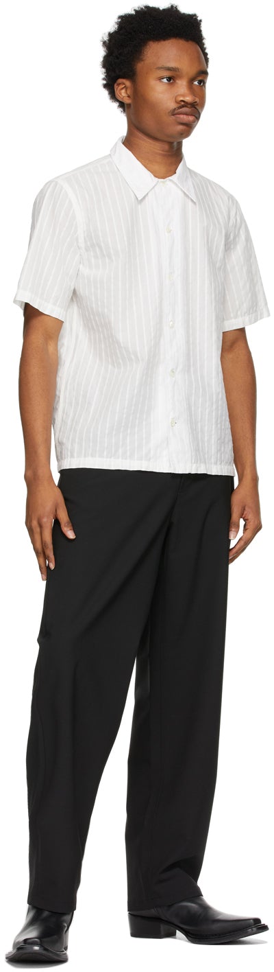 Sunflower Black Wool Soft Trousers