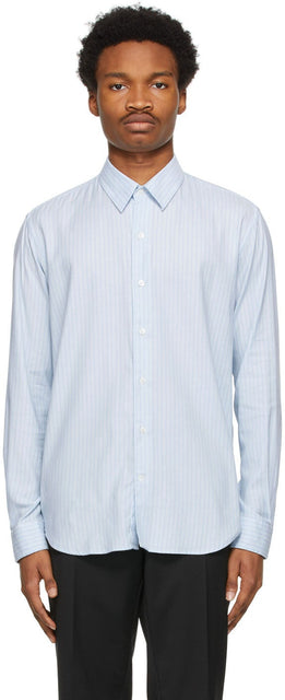 Sunflower Blue Striped Dan Shirt - Chemise Dan rayé bleue tournée - 해바라기 블루 스트라이프 댄 셔츠
