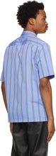 Sunflower Blue Striped Space Short Sleeve Shirt