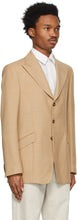 Sunflower Khaki Wool Jet Blazer