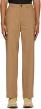 Sunflower Khaki Wool Soft Trousers - Sunflower Kaki Pantalon doux en laine - 해바라기 카키색 양모 부드러운 바지
