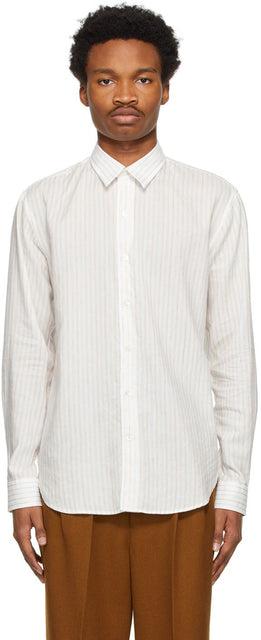 Sunflower White Striped Dan Shirt - Chemise Dan rayée blanche de tournesol - 해바라기 화이트 스트라이프 댄 셔츠