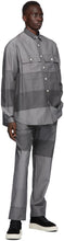Sunnei Grey Paneled Over Shirt