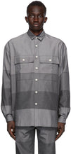 Sunnei Grey Paneled Over Shirt - Sunnei gris lambris de chemise - Sunnei 회색 셔츠 위에 패널
