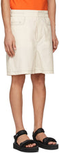 Sunnei Off-White Taffeta Elastic Shorts
