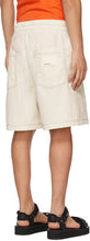 Sunnei Off-White Taffeta Elastic Shorts