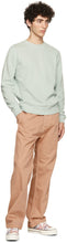 Sunspel Green Loopback Sweatshirt