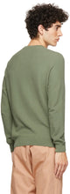 Sunspel Khaki Fine Texture Sweater