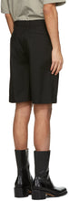System Black Tailored Shorts