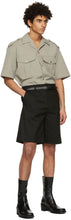 System Black Tailored Shorts