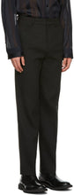 System Black Tailored Trousers