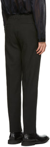 System Black Tailored Trousers