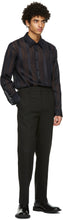 System Black Tailored Trousers
