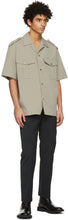 System Grey Twill Cargo Pants