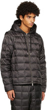 TAION Black Down Heated Hoodie EXTRA Jacket